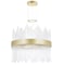 Cwi Lighting Genevieve LED Chandelier With Medallion Gold Finish 1063P16-169 - alternate 2